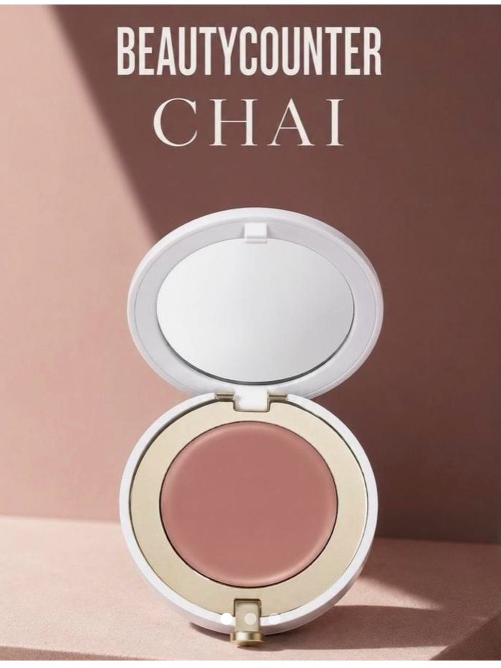 Beauty Counter Cream Blush in Chai
